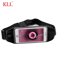 6.5 cala sportowa torba do biegania dla iPhone Samsung Huawei Outdoor Jogging Belt wodoodporna torba na telefon Case Gym talia Holder Cover 1
